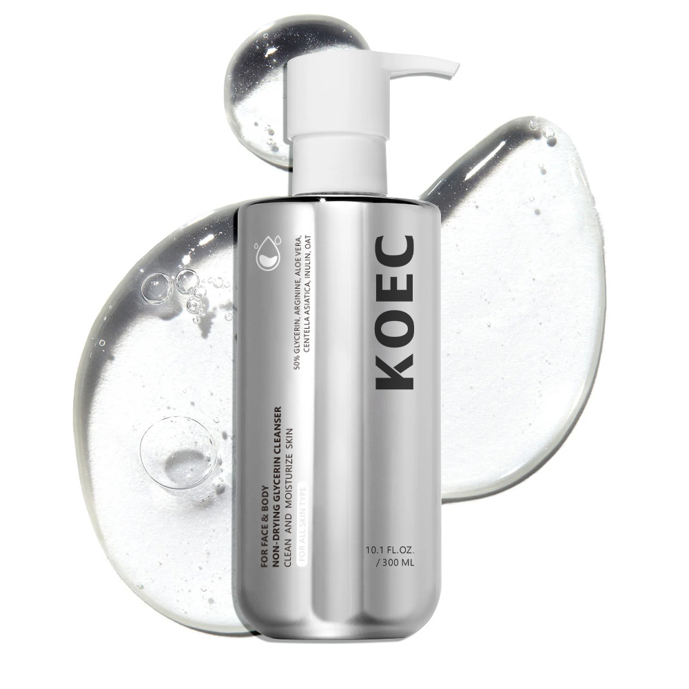 koec 非乾澀甘油啫喱潔膚潔面水乳 300g/盒 koec 非乾澀甘油啫喱潔膚潔面水乳 300g/盒