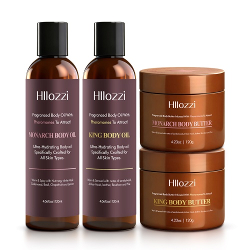 hllozzi 費洛蒙香氛身體保養系列 帝王/君王4件套