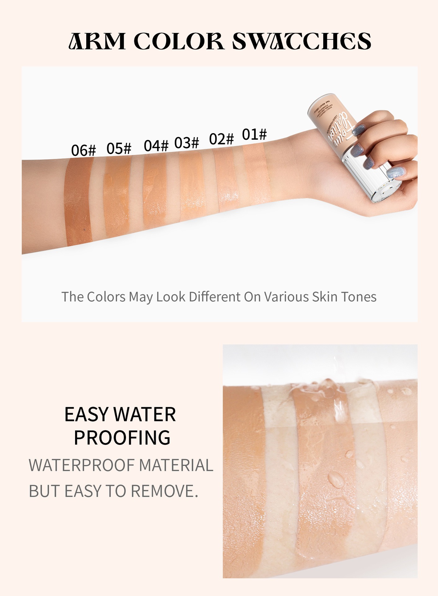 hellokiss 無瑕粉底液 40ml/盒