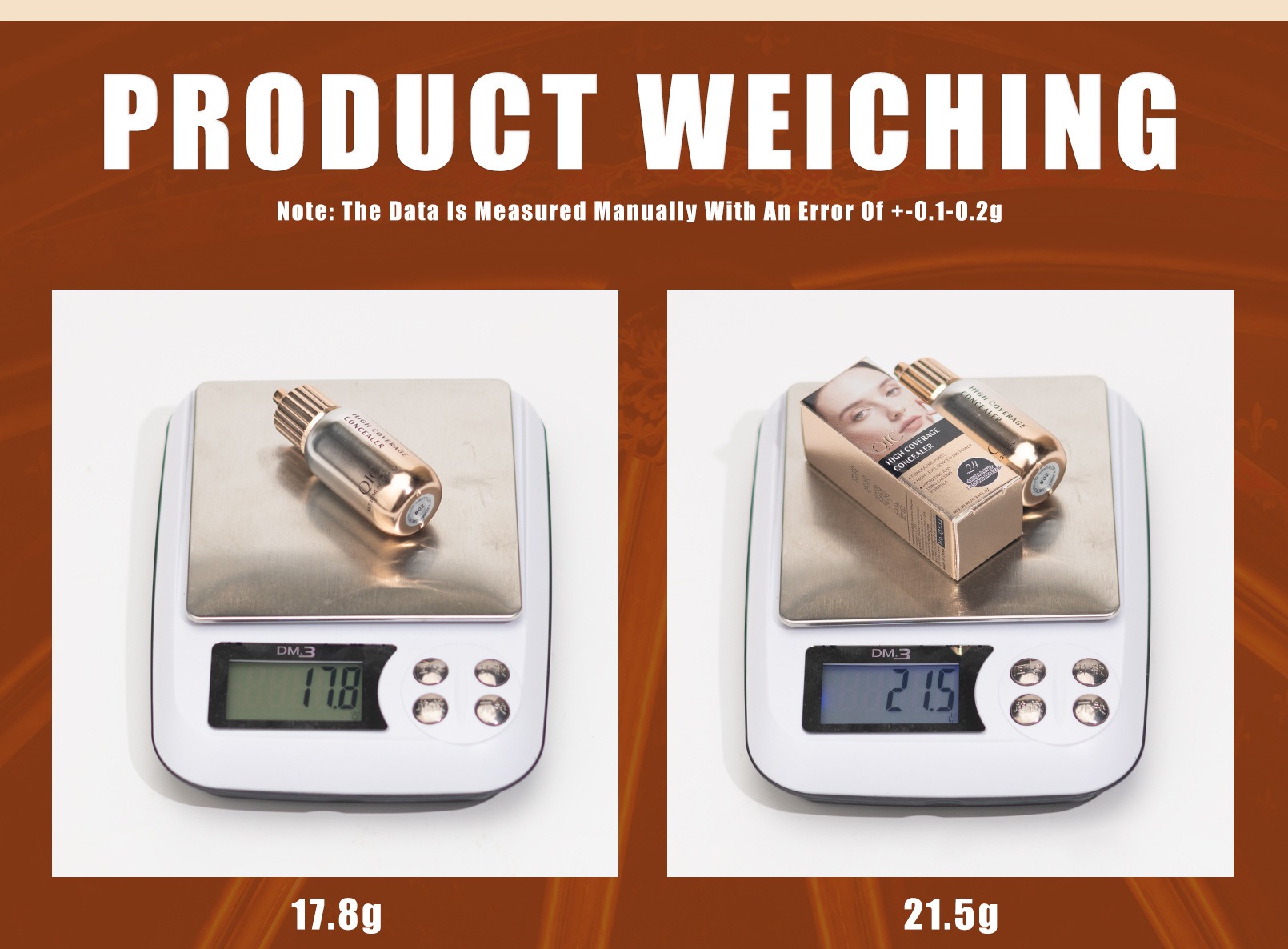 qic 超遮瑕力遮瑕液 10ml/盒