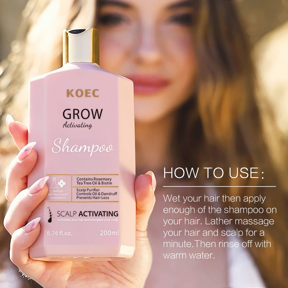 KOEC GROW 頭皮煥活洗髮精 200ml/盒 koec grow 頭皮煥活洗髮精 200ml/盒