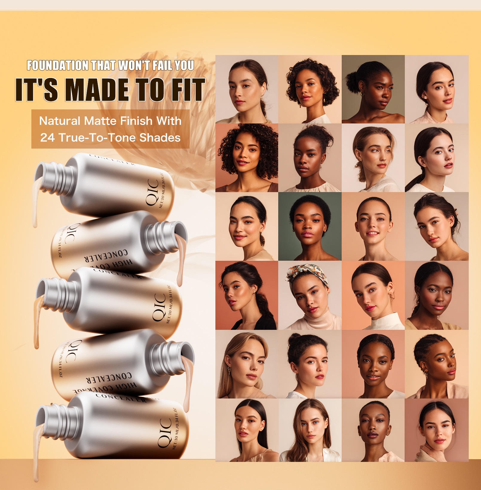 qic 超遮瑕力遮瑕液 10ml/盒