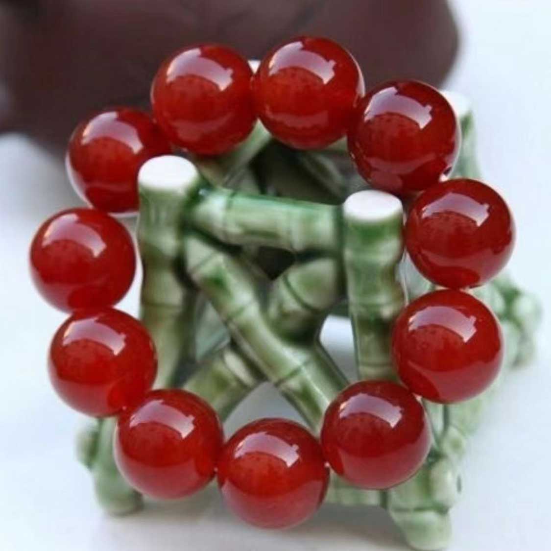 紅瑪瑙簡約手鏈 10mm/16mm 附證書 CUN00219 Banner2