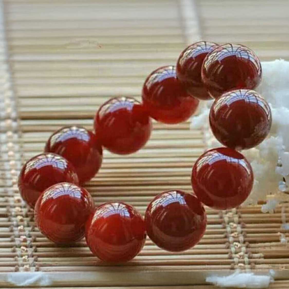 紅瑪瑙簡約手鏈 10mm/16mm 附證書 CUN00219 Banner3