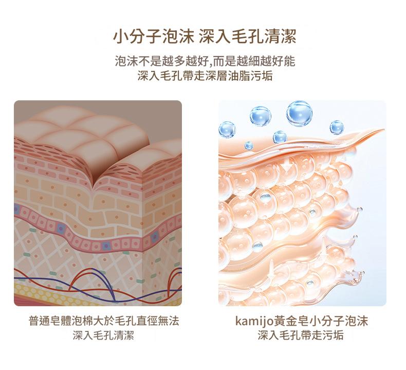 kamijo黃金精油深層潔淨美容皂