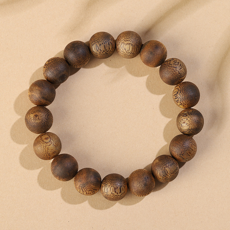 天然海南奇楠沉香老料圓珠手鍊 天然海南奇楠沉香老料圓珠手鍊