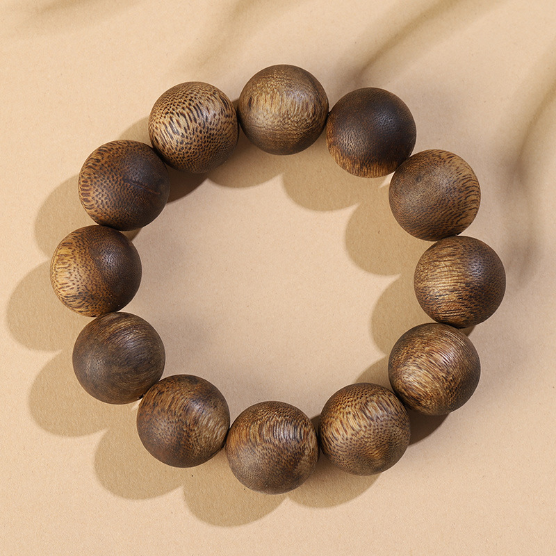 天然海南奇楠沉香老料圓珠手鍊 天然海南奇楠沉香老料圓珠手鍊