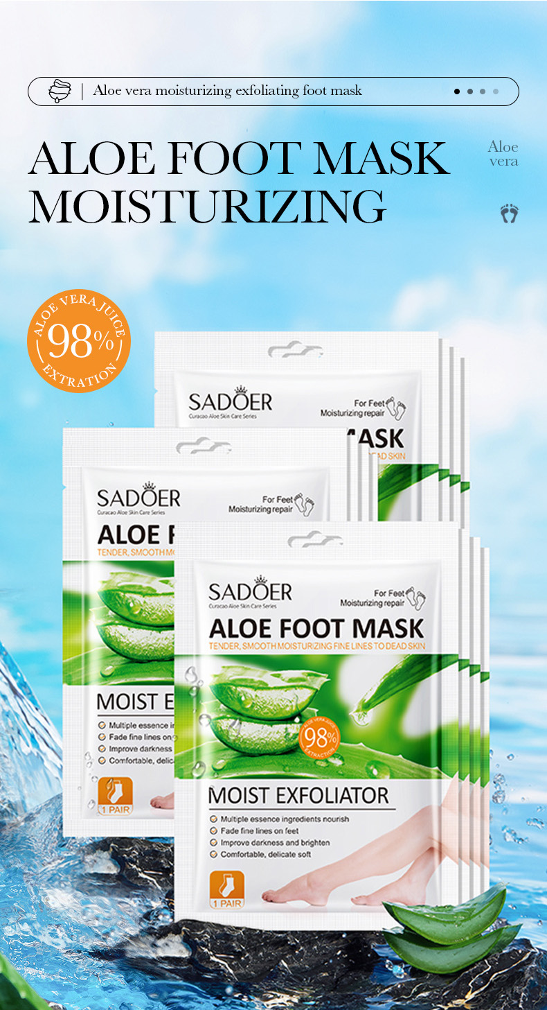 sadoer蘆薈手膜足膜35g/對 x20包