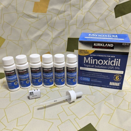 kirkland男士强效生发护理液6支/盒