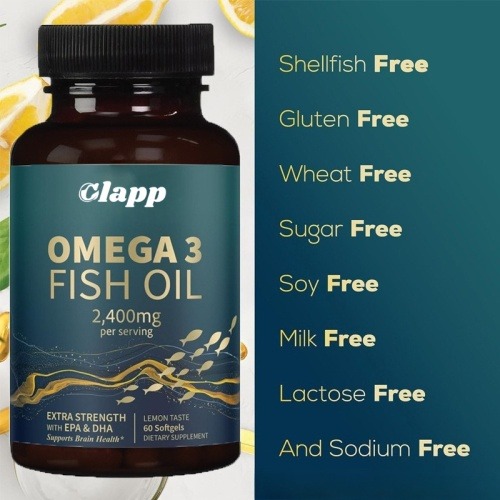 clapp高濃度omega 3魚油軟膠囊