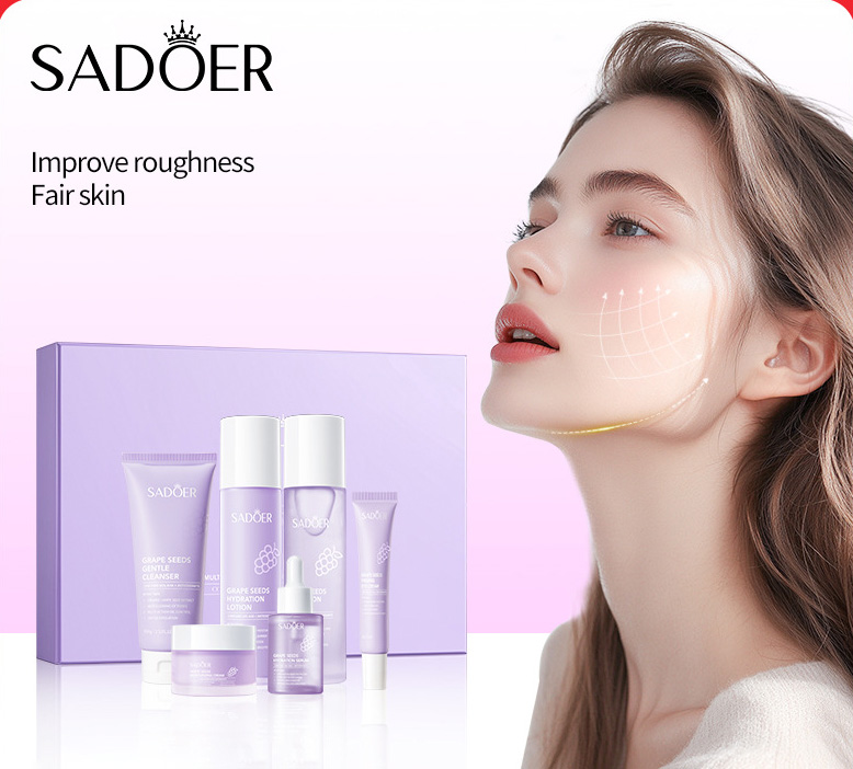 sadoer葡萄籽抗氧修護六件套 sadoer葡萄籽抗氧修護六件套