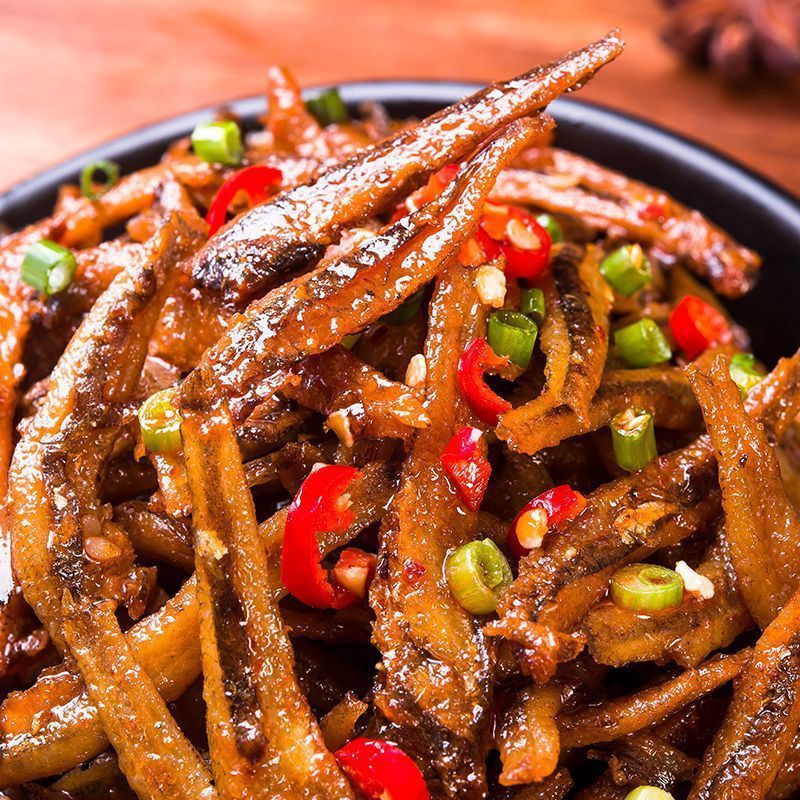 嘴愛悠品 湖南特產 香辣 醬汁魚仔 7g /包 嘴愛悠品 湖南特產 香辣 醬汁魚仔 7g /包