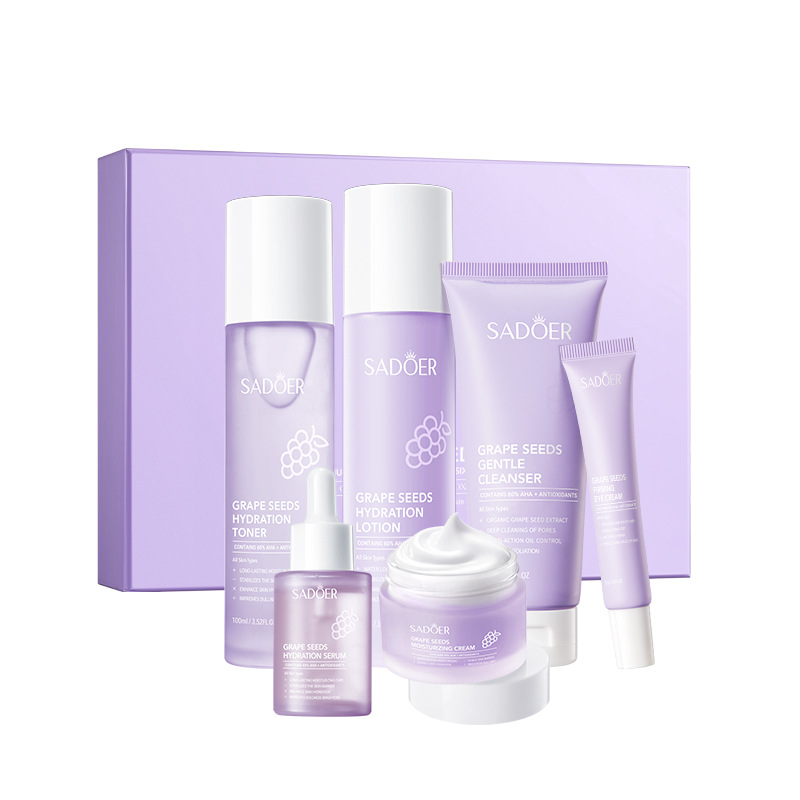 sadoer葡萄籽抗氧修護六件套 sadoer葡萄籽抗氧修護六件套