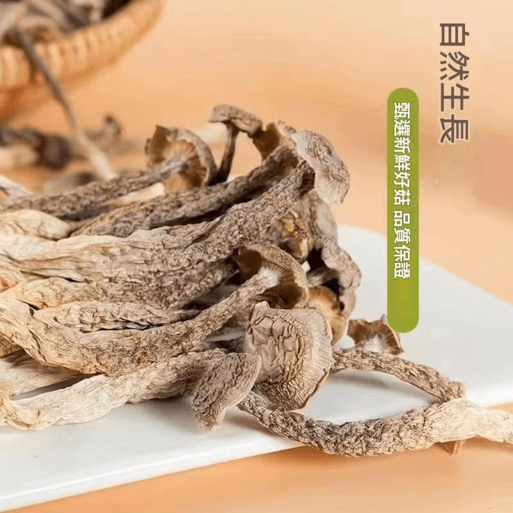 【新貨】農家鹿茸菇乾貨500g