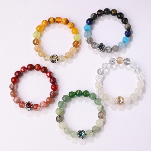 五行平衡多寶手鏈五福心咒能量手串