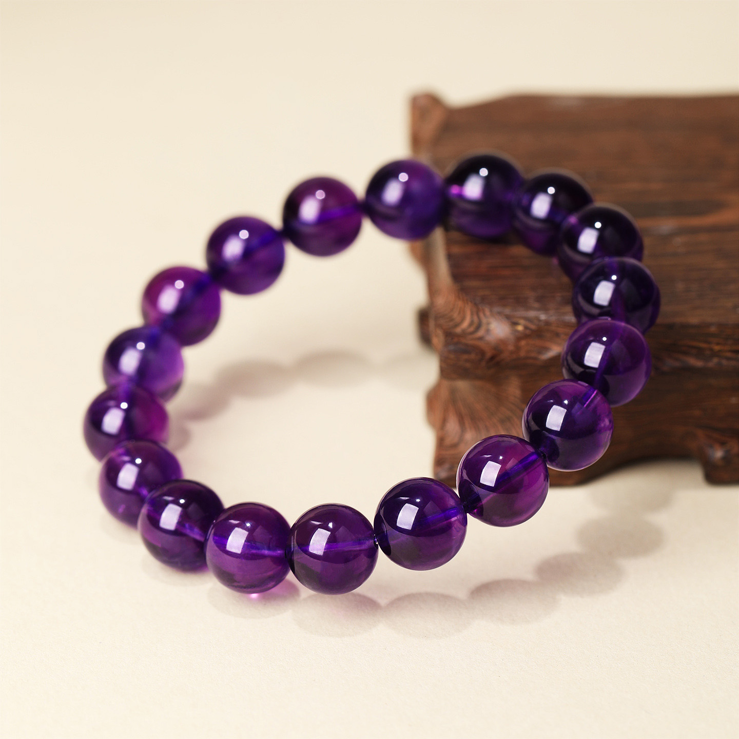 收藏級天然帝王紫水晶手鏈 收藏級天然帝王紫水晶手鏈