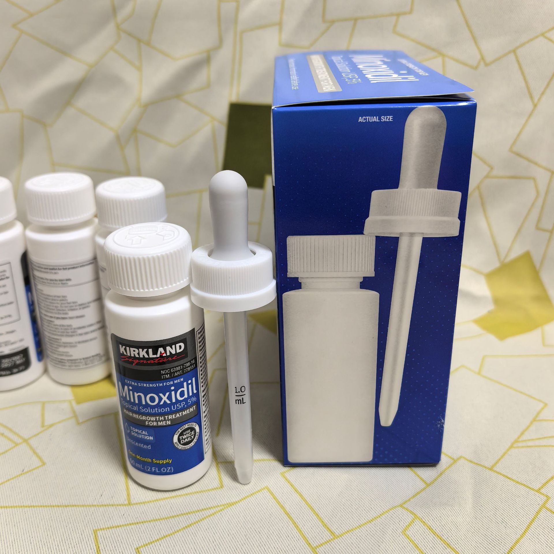 kirkland男士强效生发护理液