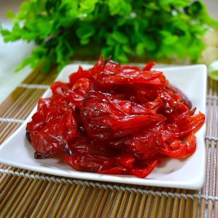 廣東揭西特產真空包裝蜜棧洛神花果脯