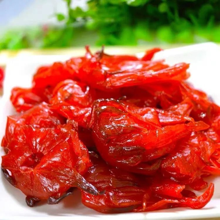 廣東揭西特產真空包裝蜜棧洛神花果脯