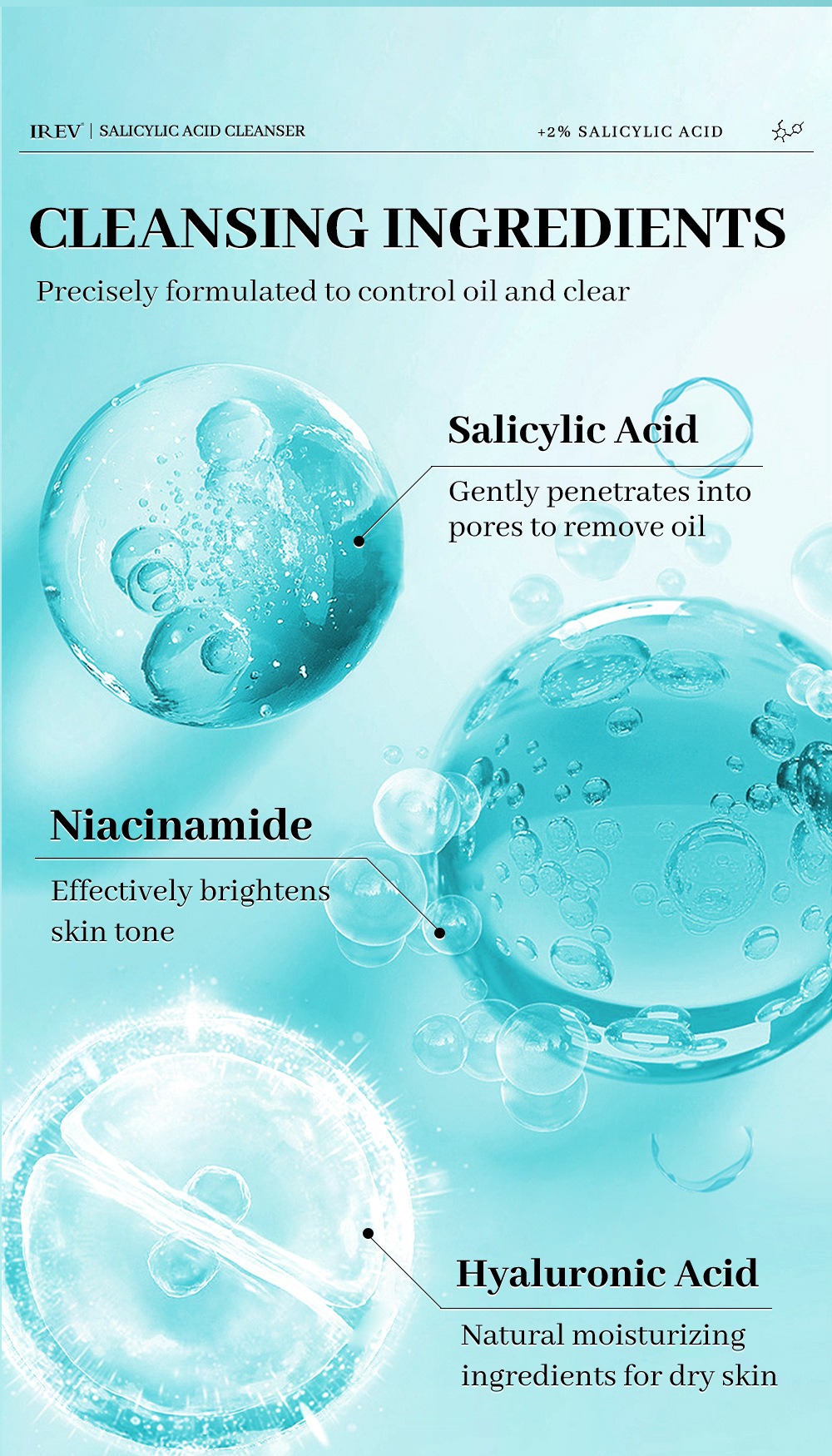 2%水楊酸水楊酸潔面乳100ml/支