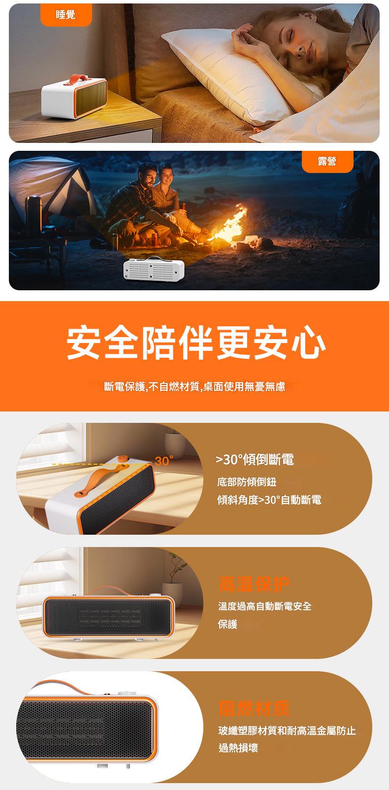 新款頂配升級辦公室居家兩用桌面取暖器