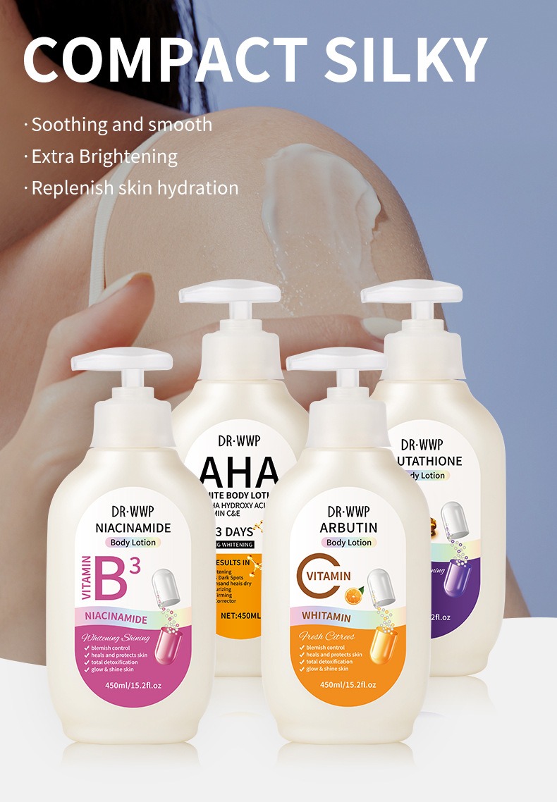 dr wwp維他命高效菸鹼醯胺維他命c玻尿酸身體乳液