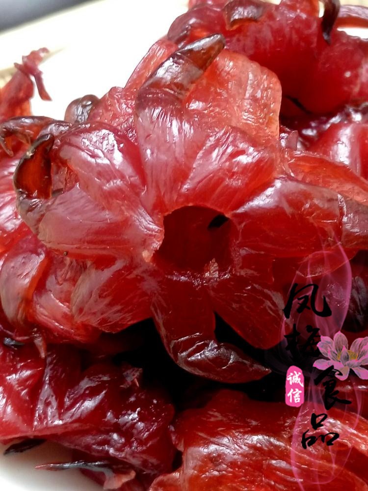 廣東揭西特產真空包裝蜜棧洛神花果脯