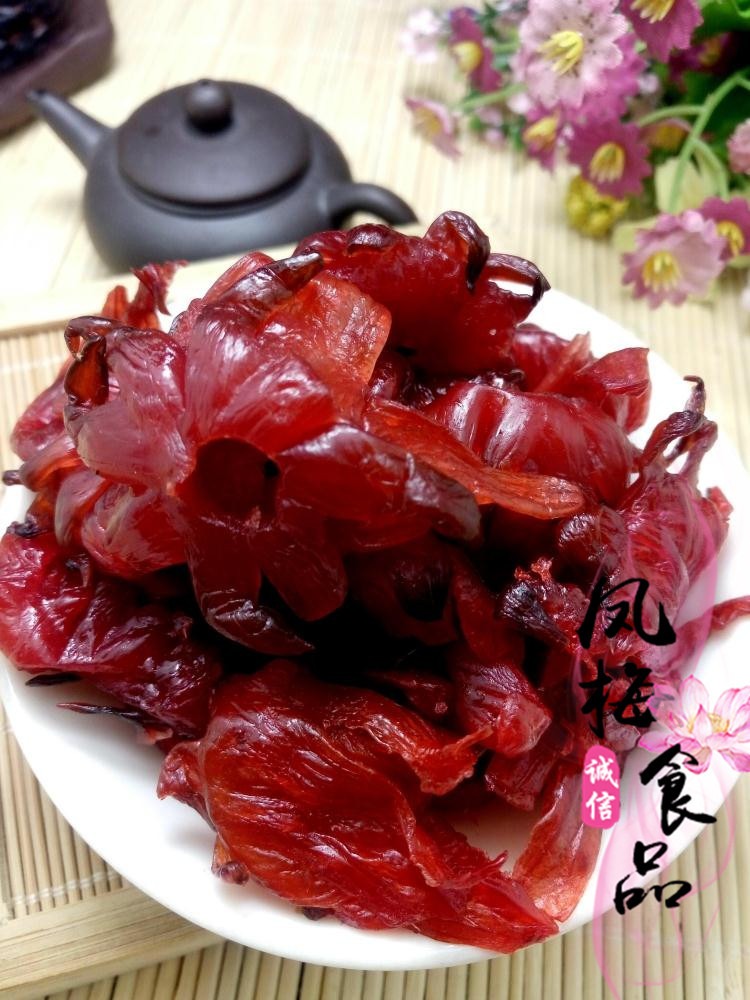 廣東揭西特產真空包裝蜜棧洛神花果脯