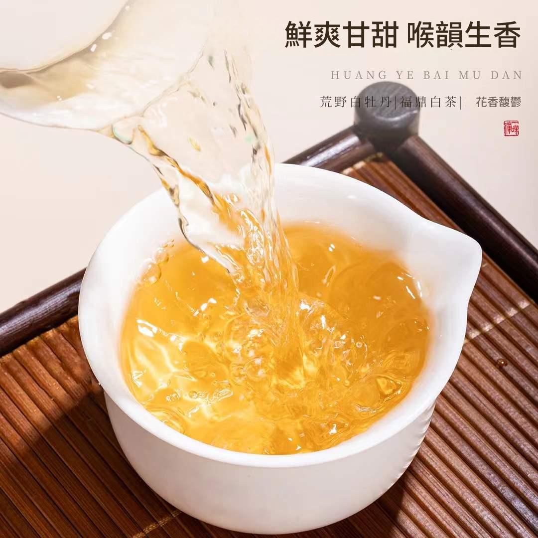 福鼎荒野白牡丹茶葉125克/盒
