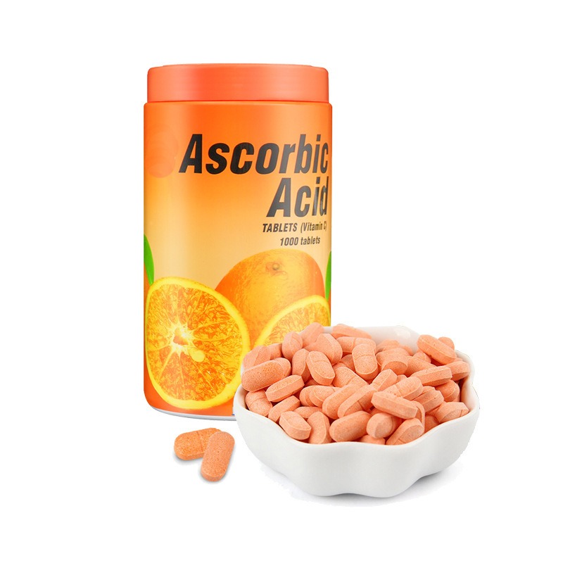 大容量1000粒香橙口味維生素c咀嚼片