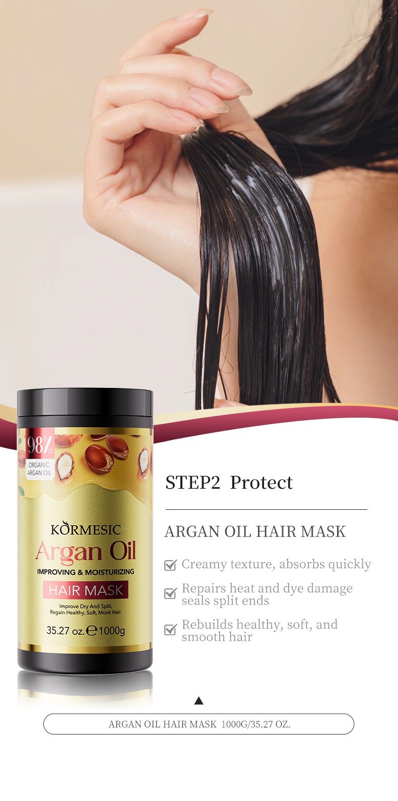 kÖrmesic 摩洛哥堅果油四部曲護理組x2瓶