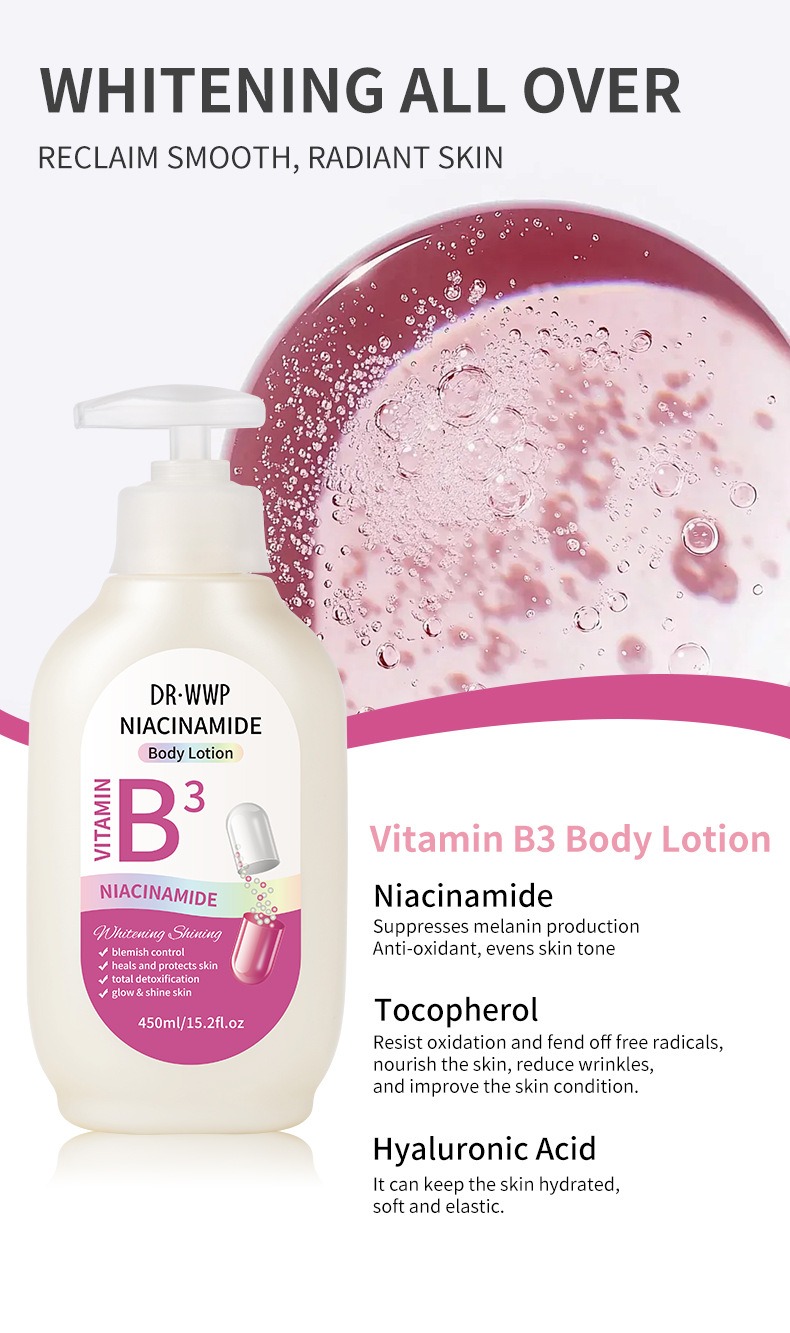 dr wwp維他命高效菸鹼醯胺維他命c玻尿酸身體乳液