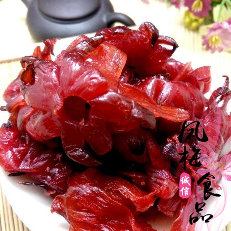 廣東揭西特產真空包裝蜜棧洛神花果脯
