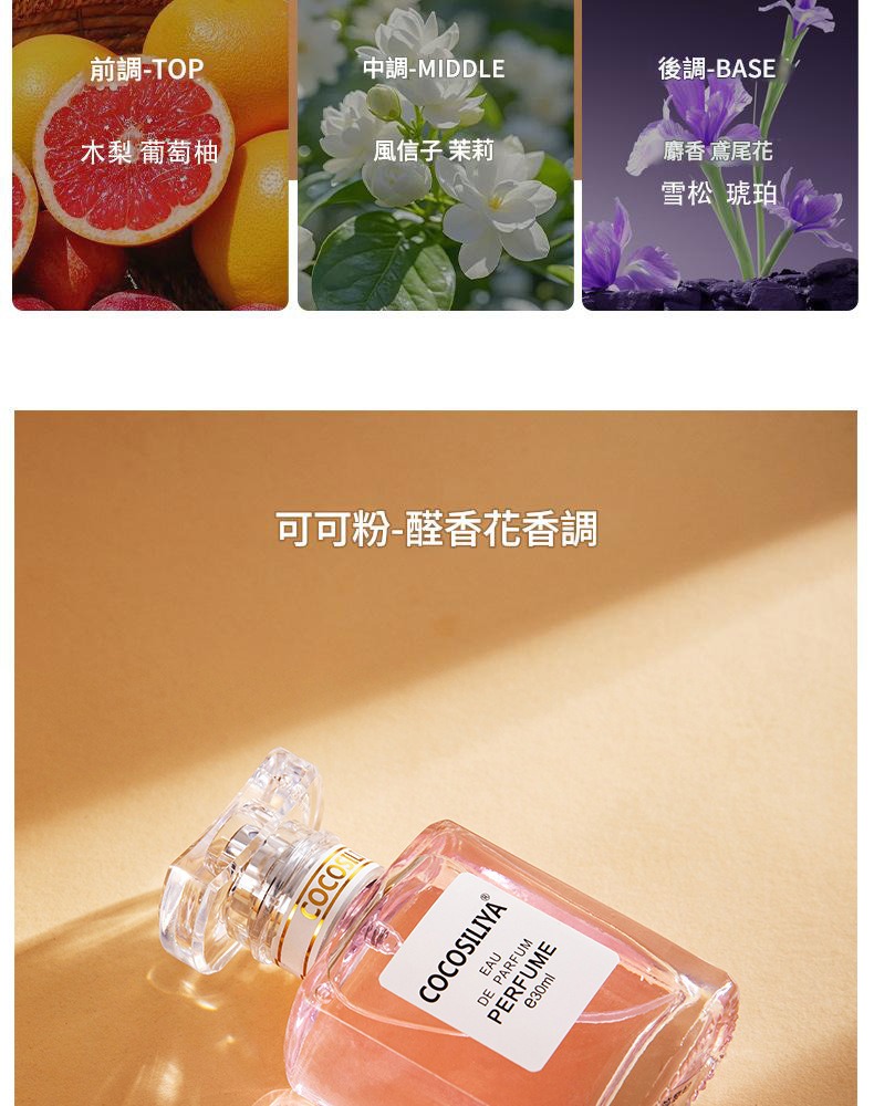 可可女士香水四件組