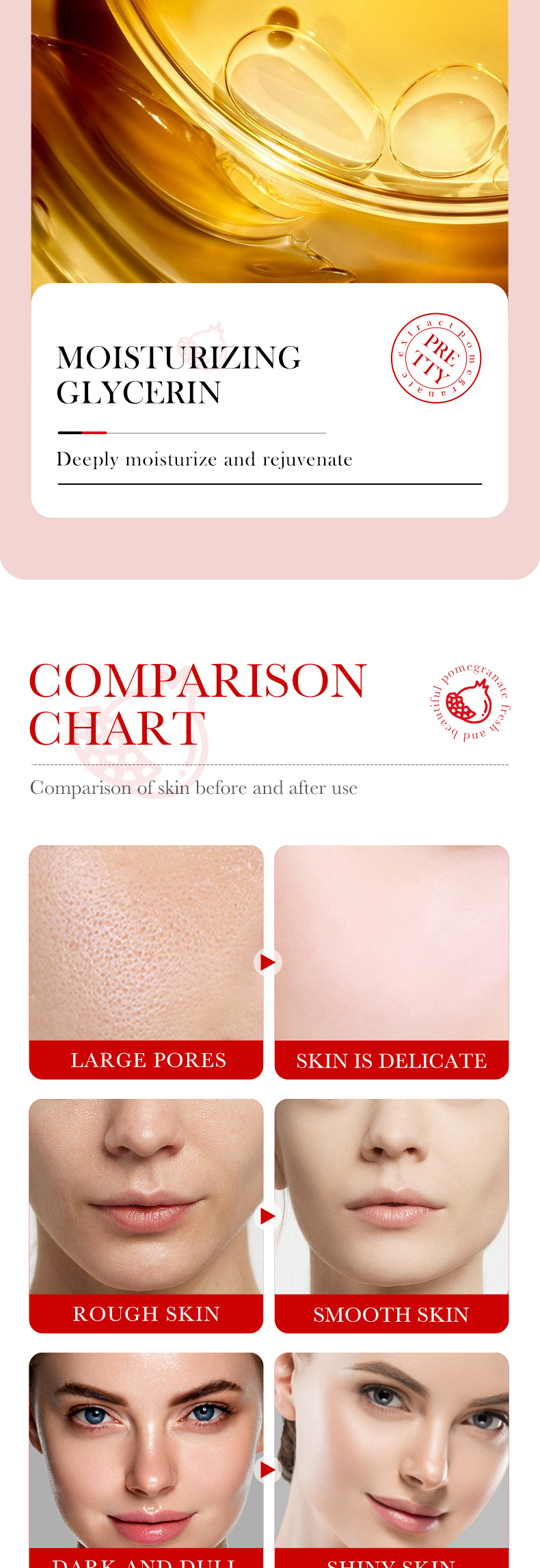 sadoer石榴鮮活靚顏六件套