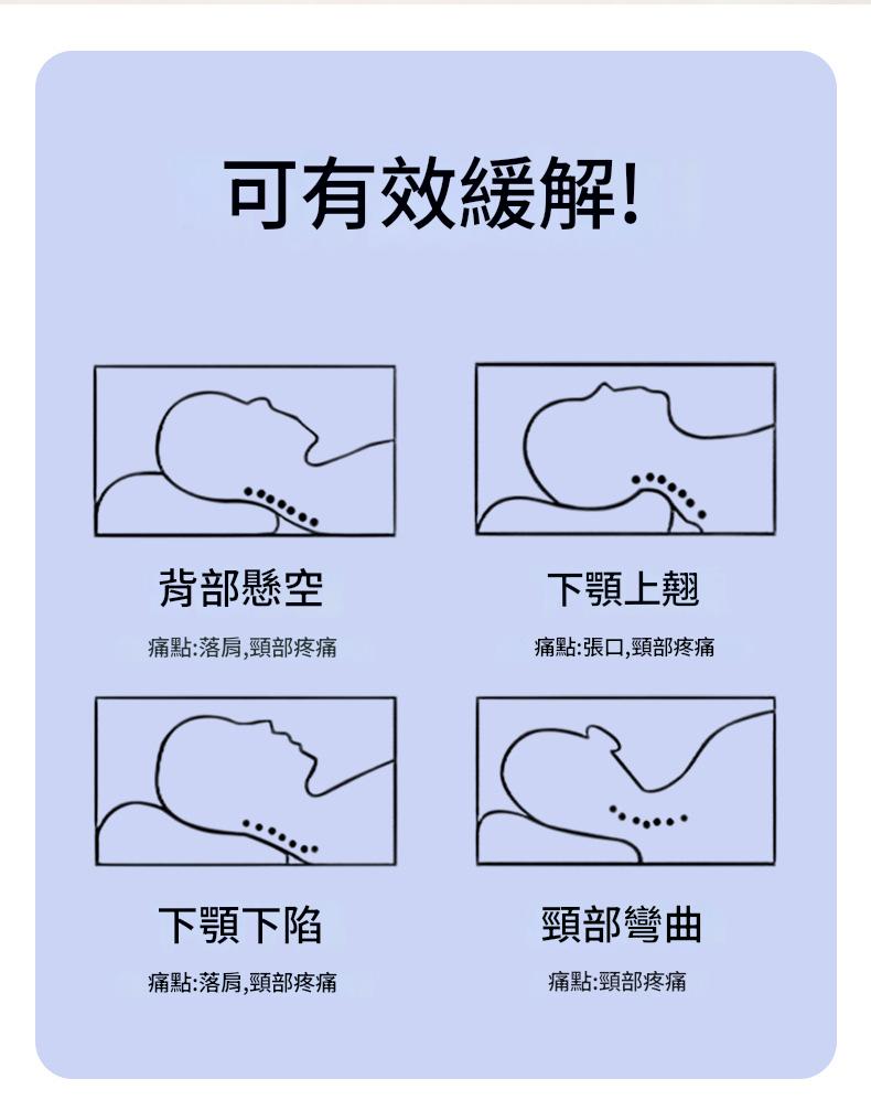 sasayama可調式pe高分子軟管枕