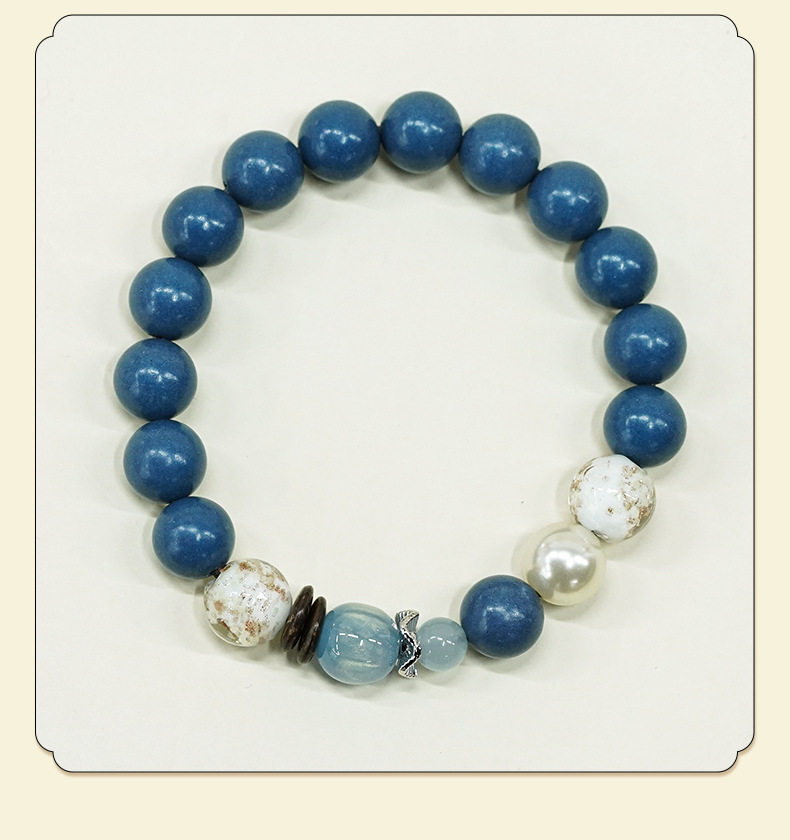 原創設計文玩中藥香合香珠手鍊