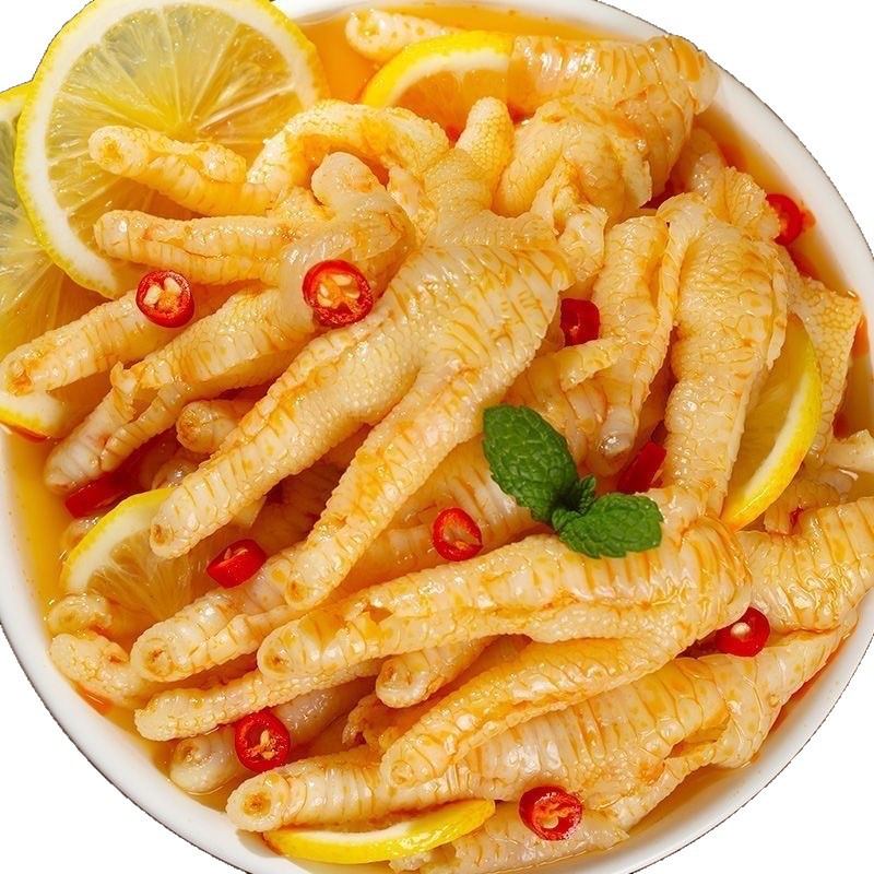 酸辣檸檬去骨鳳爪 1kg大份量 酸辣檸檬去骨鳳爪 1kg大份量