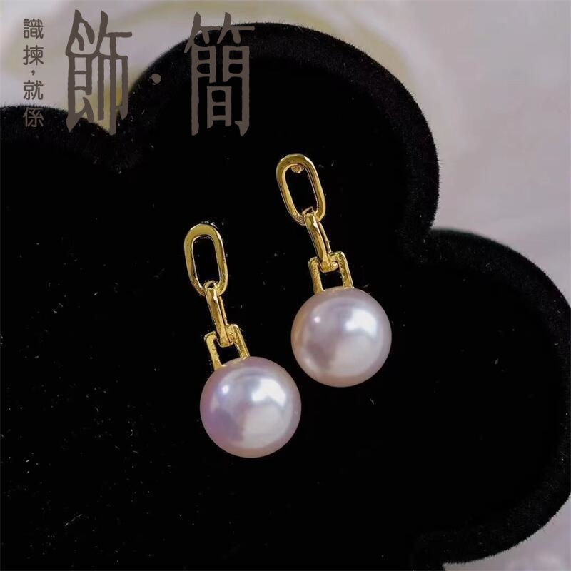 小巧精緻淡水真珍珠耳釘(九款可選) 小巧精緻淡水真珍珠耳釘(九款可選)
