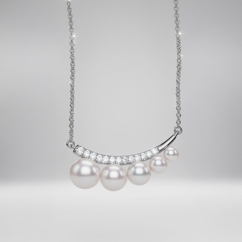 天然諸暨淡水珍珠項鍊