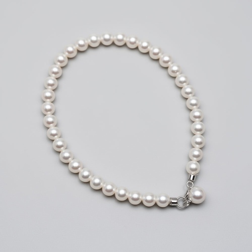 s925銀 4mm淡水珍珠女士手鏈 總長16.5cm