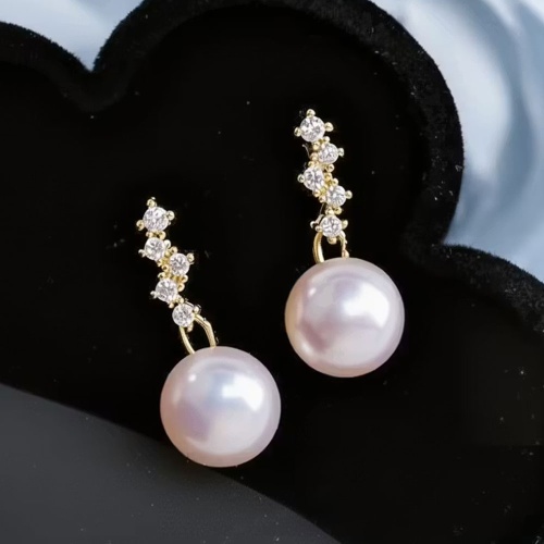 小巧精緻淡水真珍珠耳釘(九款可選)