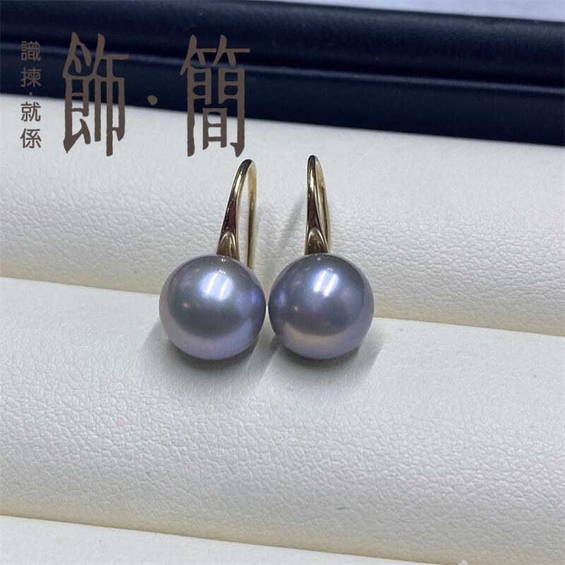 S925銀 高跟鞋淡水珍珠耳釘 s925銀 高跟鞋淡水珍珠耳釘