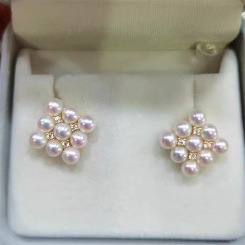 s925純銀 法式復古淡水珍珠耳釘