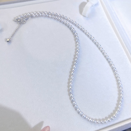 s925純銀 微巴羅克淡水珍珠項鍊