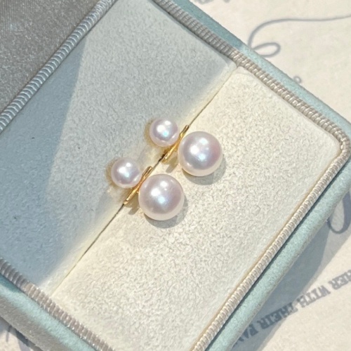 s925銀 葫蘆款淡水珍珠耳釘