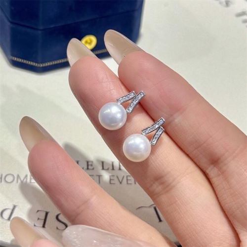 PickyEgg首頁 s925銀 s925銀八字淡水珍珠耳釘