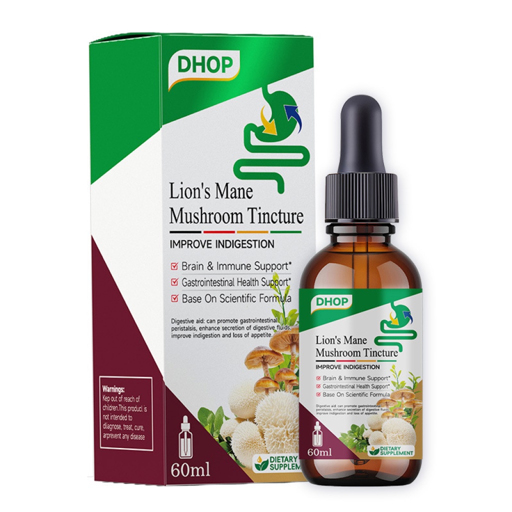 dhop天然萃取猴頭菇腸胃健康改善滴劑60ml/瓶x2瓶
