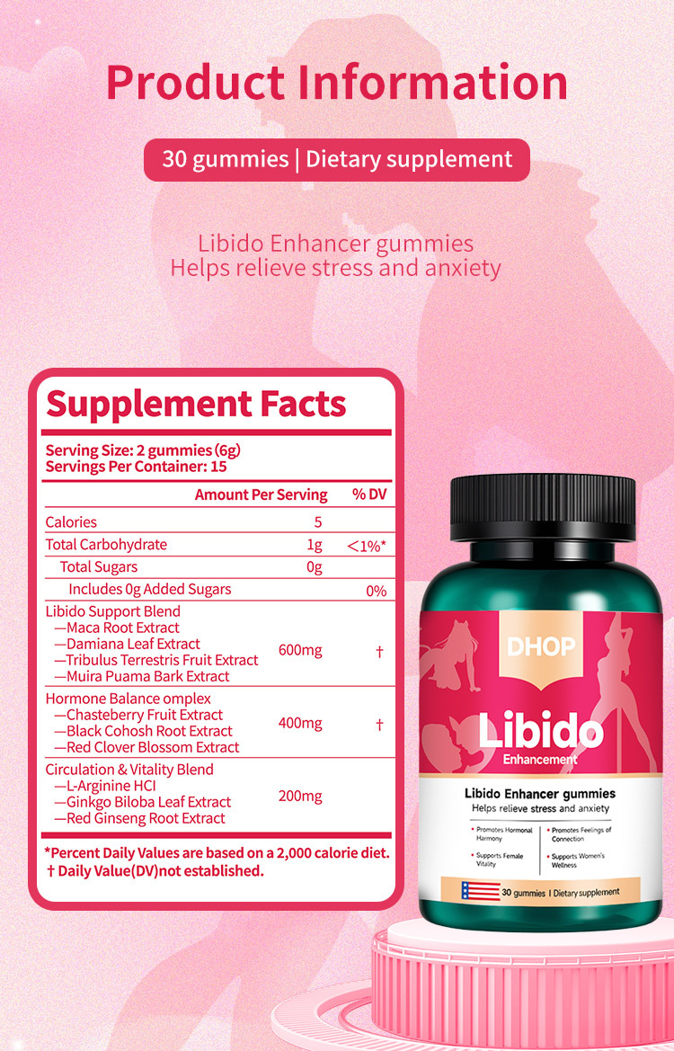 dhop女性慾望增強軟糖30粒/瓶2x瓶
