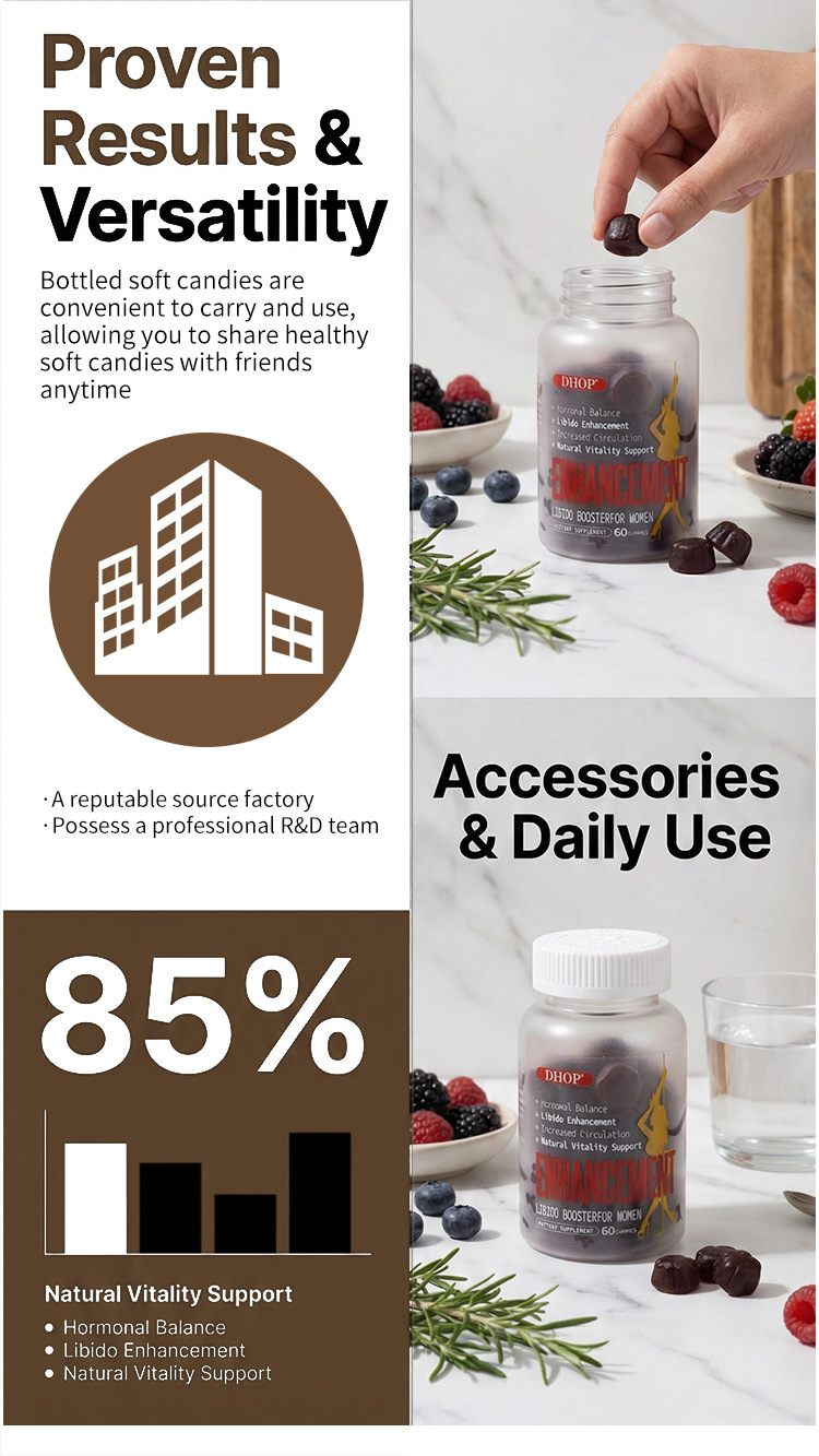 dhop女性活力提升軟糖60粒/瓶x2瓶